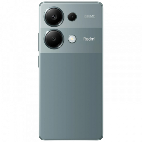 Telefon Redmi Note 13 Pro 12/512GB EU Forest Green Diagonala ecranului: 6,67 ", Rezolutia ecranului: 2400x1080, Max. Rezoluția camerei: 200 MP, Cameră frontală: 16 MP, Capacitate acumulator: 5000 mAh, Chipset: Mediatek Helio G99 Ultra, Platformă software: Android, Grad de protecție: IP54, [2]