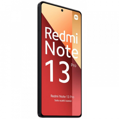 Telefon Redmi Note 13 Pro 12/512GB EU Midnight Black Diagonala ecranului: 6,67 ", Rezolutia ecranului: 2400x1080, Max. Rezoluția camerei: 200 MP, Cameră frontală: 16 MP, Capacitate acumulator: 5000 mAh, Chipset: Mediatek Helio G99 Ultra, Platformă software: Android, Grad de protecție: IP54, [5]