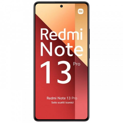 Telefon Redmi Note 13 Pro 12/512GB EU Midnight Black Diagonala ecranului: 6,67 ", Rezolutia ecranului: 2400x1080, Max. Rezoluția camerei: 200 MP, Cameră frontală: 16 MP, Capacitate acumulator: 5000 mAh, Chipset: Mediatek Helio G99 Ultra, Platformă software: Android, Grad de protecție: IP54, [4]