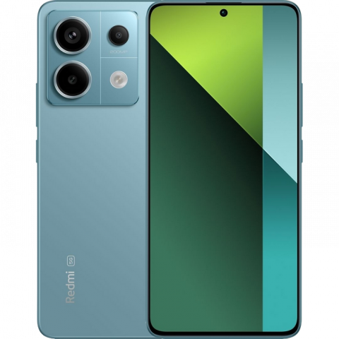Telefon Redmi Note 13 Pro 5G 8/256GB EU Ocean Teal Diagonala ecranului: 6,67 ", Rezolutia ecranului: 2712x1220, Max. Rezoluția camerei: 200 MP, Cameră frontală: 16 MP, Capacitate acumulator: 5100 mAh, Chipset: Qualcomm SM7435-AB Snapdragon 7s Gen 2, Platformă software: Android, Grad de protecție: IP54, [8]