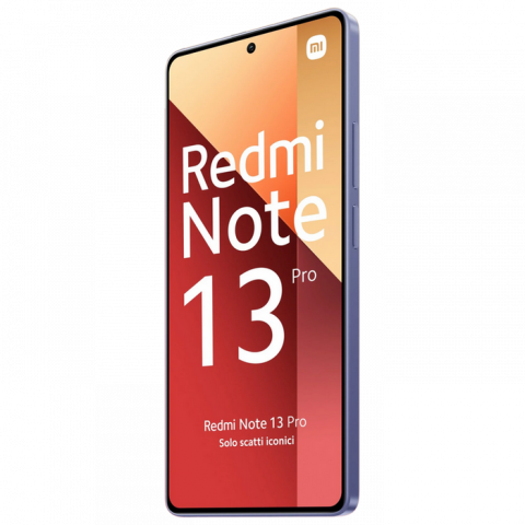 Telefon Redmi Note 13 Pro 8/256GB EU Lavender Purple Diagonala ecranului: 6,67 ", Rezolutia ecranului: 2400x1080, Max. Rezoluția camerei: 200 MP, Cameră frontală: 16 MP, Capacitate acumulator: 5000 mAh, Chipset: Mediatek Helio G99 Ultra, Platformă software: Android, Grad de protecție: IP54, [6]