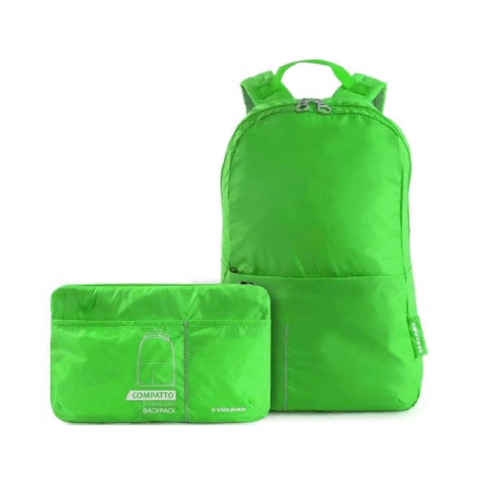 Rucsac - Tucano Travel Backpack Packable Compatto, Acid Green