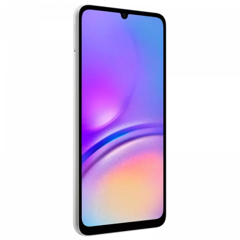 Telefon Samsung Galaxy A05 4/64Gb Silver Diagonala ecranului: 6,7 ", Rezolutia ecranului: 1600 x 720, Max. Rezoluția camerei: 50 MP, Cameră frontală: 8 MP, Capacitate acumulator: 5000 mAh, Chipset: Mediatek MT6769V/CZ Helio G85, Platformă software: Android, [1]