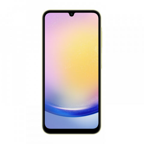 Telefon Samsung Galaxy A25 5G 6/128Gb Yellow Diagonala ecranului: 6,5 ", Rezolutia ecranului: 2340x1080, Max. Rezoluția camerei: 50 MP, Cameră frontală: 13 MP, Capacitate acumulator: 5000 mAh, Chipset: Exynos 1280, Platformă software: Android, [2]