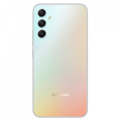 Telefon Samsung Galaxy A34 5G 8/256Gb Silver Diagonala ecranului: 6,6 ", Rezolutia ecranului: 2400x1080, Max. Rezoluția camerei: 48 MP, Cameră frontală: 13 MP, Capacitate acumulator: 5000 mAh, Chipset: MediaTek MT6877, Platformă software: Android, Grad de protecție: IP67 rezistent la praf/apă, [10]