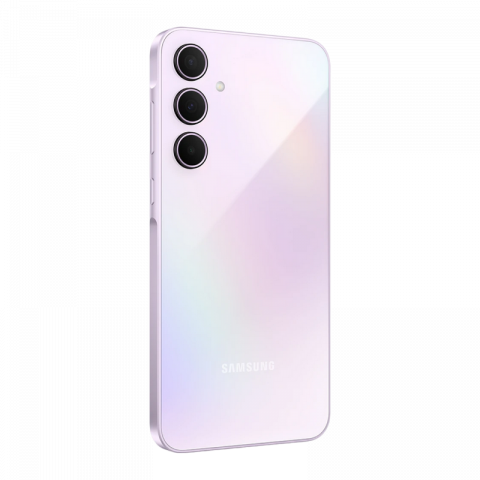 Telefon Samsung Galaxy A35 5G 6/128GB Light Violet Diagonala ecranului: 6,6 ", Rezolutia ecranului: 2340x1080, Max. Rezoluția camerei: 50 MP, Cameră frontală: 13 MP, Capacitate acumulator: 5000 mAh, Chipset: Exynos 1380, Platformă software: Android, Grad de protecție: IP67 rezistent la praf/apă, [5]