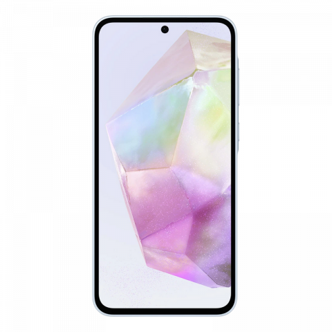 Telefon Samsung Galaxy A35 5G 8/256GB Light Blue Diagonala ecranului: 6,6 ", Rezolutia ecranului: 2340x1080, Max. Rezoluția camerei: 50 MP, Cameră frontală: 13 MP, Capacitate acumulator: 5000 mAh, Chipset: Exynos 1380, Platformă software: Android, Grad de protecție: IP67 rezistent la praf/apă, [2]