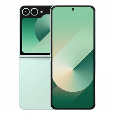 Telefon Samsung Galaxy Flip6 12/256Gb Mint Diagonala ecranului: 6,7 ", Rezolutia ecranului: 2640x1080, Max. Rezoluția camerei: 50 MP, Cameră frontală: 10 MP, Capacitate acumulator: 4000 mAh, Chipset: Qualcomm SM8650-AB Snapdragon 8 Gen 3, Platformă software: Android, Grad de protecție: IP48 rezistent la apă, [1]