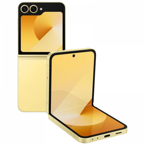 Telefon Samsung Galaxy Flip6 12/256Gb Yellow Diagonala ecranului: 6,7 ", Rezolutia ecranului: 2640x1080, Max. Rezoluția camerei: 50 MP, Cameră frontală: 10 MP, Capacitate acumulator: 4000 mAh, Chipset: Qualcomm SM8650-AB Snapdragon 8 Gen 3, Platformă software: Android, Grad de protecție: IP48 rezistent la apă, [0]