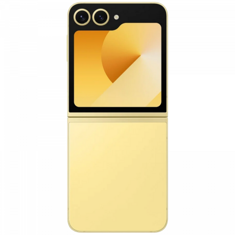 Telefon Samsung Galaxy Flip6 12/256Gb Yellow Diagonala ecranului: 6,7 ", Rezolutia ecranului: 2640x1080, Max. Rezoluția camerei: 50 MP, Cameră frontală: 10 MP, Capacitate acumulator: 4000 mAh, Chipset: Qualcomm SM8650-AB Snapdragon 8 Gen 3, Platformă software: Android, Grad de protecție: IP48 rezistent la apă, [3]