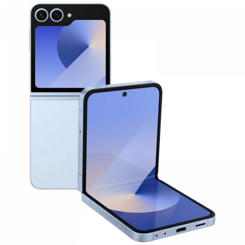 Telefon Samsung Galaxy Flip6 12/512Gb Blue Diagonala ecranului: 6,7 ", Rezolutia ecranului: 2640x1080, Max. Rezoluția camerei: 50 MP, Cameră frontală: 10 MP, Capacitate acumulator: 4000 mAh, Chipset: Qualcomm SM8650-AB Snapdragon 8 Gen 3, Platformă software: Android, Grad de protecție: IP48 rezistent la apă, [0]