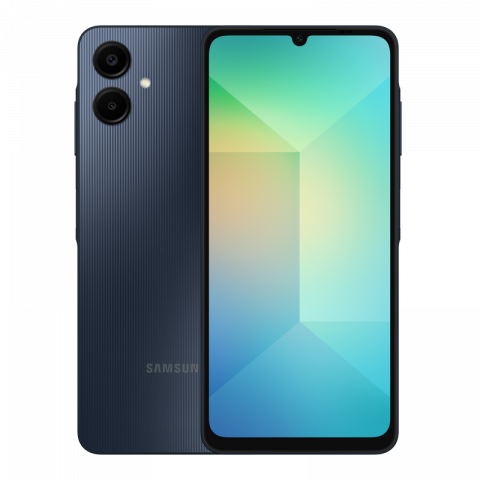 Samsung Galaxy A06 - Телефон Samsung Galaxy A06 4/128Гб Black Диагональ экрана: 6,7 ", Разрешение экрана: 1600 x 720, Макс. разрешение камеры: 50 MP, Фронтальная камера: 8 MP, Ёмкость аккумулятора: 5000 mAh, Чипсет: Mediatek Helio G85, Программная платформа: Android,
