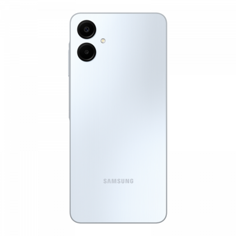 Телефон Samsung Galaxy A06 4/128Гб Light Blue Диагональ экрана: 6,7 ", Разрешение экрана: 1600 x 720, Макс. разрешение камеры: 50 MP, Фронтальная камера: 8 MP, Ёмкость аккумулятора: 5000 mAh, Чипсет: Mediatek Helio G85, Программная платформа: Android, [5]