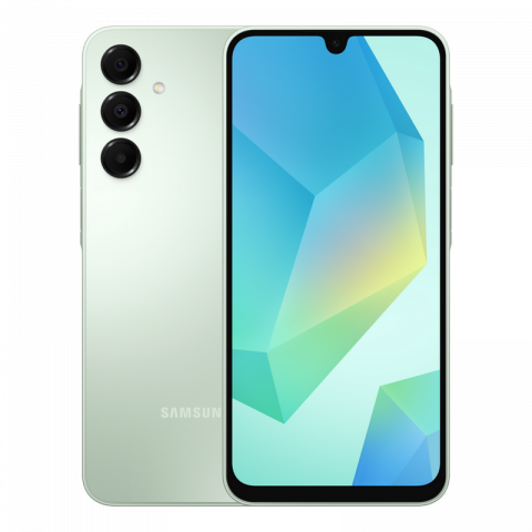 Samsung Galaxy A16 - Телефон Samsung Galaxy A16 4/128Гб Light Green Диагональ экрана: 6,7 ", Разрешение экрана: 2340x1080, Макс. разрешение камеры: 50 MP, Фронтальная камера: 13 MP, Ёмкость аккумулятора: 5000 mAh, Чипсет: Mediatek Helio G99, Программная платформа: Android, Степень защиты: IP54,