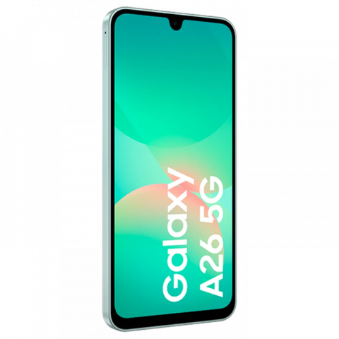 Telefon Samsung Galaxy A26 5G 6/128Gb Light Green Diagonala ecranului: 6,7 ", Rezolutia ecranului: 2340x1080, Max. Rezoluția camerei: 50 MP, Cameră frontală: 13 MP, Capacitate acumulator: 5000 mAh, Chipset: Exynos 1380, Platformă software: Android, Grad de protecție: IP67 rezistent la praf/apă, [1]