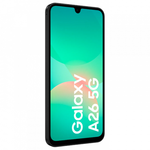Telefon Samsung Galaxy A26 5G 8/256Gb Black Diagonala ecranului: 6,7 ", Rezolutia ecranului: 2340x1080, Max. Rezoluția camerei: 50 MP, Cameră frontală: 13 MP, Capacitate acumulator: 5000 mAh, Chipset: Exynos 1380, Platformă software: Android, Grad de protecție: IP67 rezistent la praf/apă, [3]