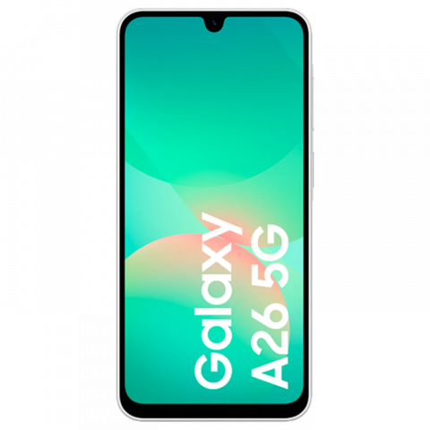 Telefon Samsung Galaxy A26 5G 8/256Gb White Diagonala ecranului: 6,7 ", Rezolutia ecranului: 2340x1080, Max. Rezoluția camerei: 50 MP, Cameră frontală: 13 MP, Capacitate acumulator: 5000 mAh, Chipset: Exynos 1380, Platformă software: Android, Grad de protecție: IP67 rezistent la praf/apă, [2]
