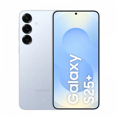 Telefoane - Samsung Galaxy S25 Plus 12/256 S936 Ice Blue Diagonala ecranului: 6,7 ", Rezolutia ecranului: 3120x1440, Max. Rezoluția camerei: 50 MP, Cameră frontală: 12 MP, Capacitate acumulator: 4900 mAh, Chipset: Qualcomm SM8750-AB Snapdragon 8 Elite, Platformă software: Android, Grad de protecție: IP68 rezistent la praf/apă,