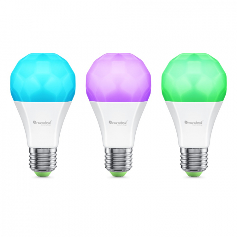 Iluminare decorativa - Nanoleaf Essentials Smart A19 Bulb, E27 3 Pack