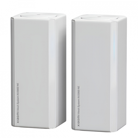 Routere Wi-Fi - Xiaomi Mesh System AX3000 NE, Wi-Fi 6, 3000Mbps 2-pack