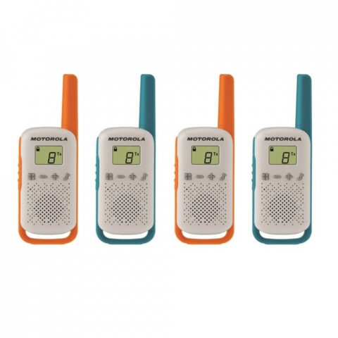 Statii Radio Walkie Talkie - Motorola Walkie-Talkie TalkAbout T42, Quad, 16 Channels, 4km