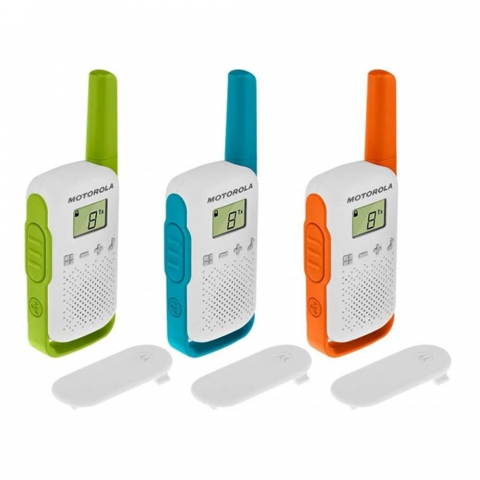 Statii Radio Walkie Talkie - Motorola Walkie-Talkie TalkAbout T42, Triple, 16 Channels, 4km