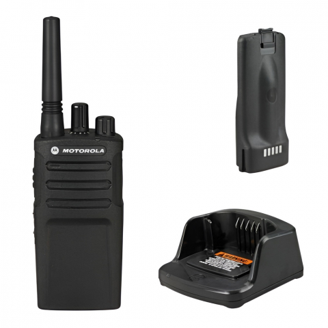 Motorola Walkie-Talkie TalkAbout XT420, IP55, 8 Channels (16-position channel), 9km, Black [2]