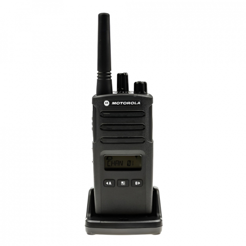 Statii Radio Walkie Talkie - Motorola Walkie-Talkie TalkAbout XT460, IP55, 8 Channels (16-position channel), 9km, Black