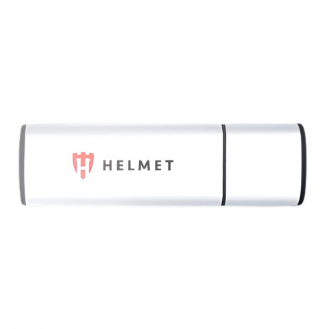 Computere - Helmet USB Drive 2.0 Basic Line 16 GB, Silver