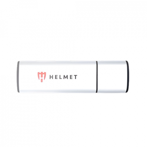 Компьютеры - Helmet USB-накопитель 2.0 базовой линии 64 ГБ, Серебристый