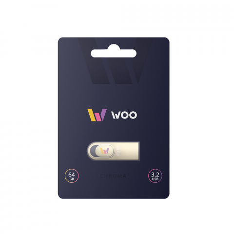 Computere - WOO USB Drive 3.2 Chroma 64 GB