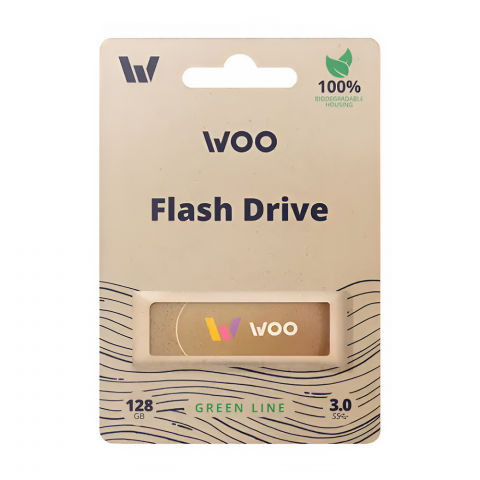 Desktop PC - WOO USB Drive 3.0 Green Line 128GB