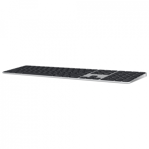 Apple Magic Keyboard с Touch ID и цифровой клавиатурой, bluetooth, американская раскладка, черный [2]