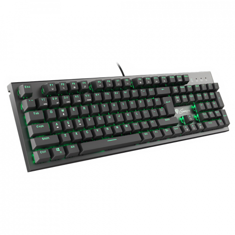 Genesis Mechanical Keyboard Thor 300, US Layout, Green Backlight, Blue Outemu Switch [1]
