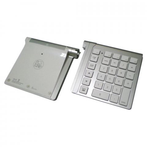 LMP Bluetooth Keypad, 28 keys, standalone and connectable with Apple wireless keyboard, OS X [1]