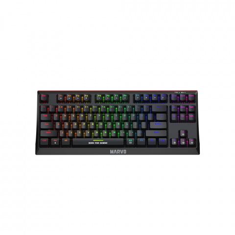 Periferice - Marvo Keyboard Mechanical KG953 Wireless & Blutooth Wireless & Wired Tri-modes TKL RGB