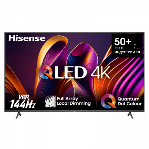 Televizoare si Proiectoare - Televizor Hisense 55" LED SMART TV 55E7NQ PRO QLED 4K 3840x2160 VIDAA OS Negru Diagonala ecranului: 55 ", Rezoluția Display-ului: 3840x2160 4K UHD, Tip panou: VA, Iluminarea de fundal: DLED, Telecomandă: Smart, Platformă software: VIDAA U7.0, Wi-Fi: Wi-Fi 802.11 a/b/g/n/ac, Boxe încorporate: 2x 10 W + 20 W, USB Type-A: 2x,