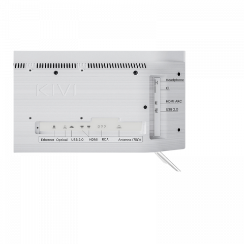 Televizor KIVI 24" LED SMART TV 24H760QW 1366x768 HD Android TV Alb 24'' MVA, White, DLED 1368x768 HD Ready, SMART TV (Google Android TV), MEMC, 3x HDMI, 2x USB, Headphone jack 3.5 mm, WiFi, DVB-T/T2/C, OSD Language: ENG, RU, RO, Sound by JVC, Speakers 2x8W Dolby Audio, Bluetooth Smart remote control, VESA 200x100, 3.5 Kg) [4]