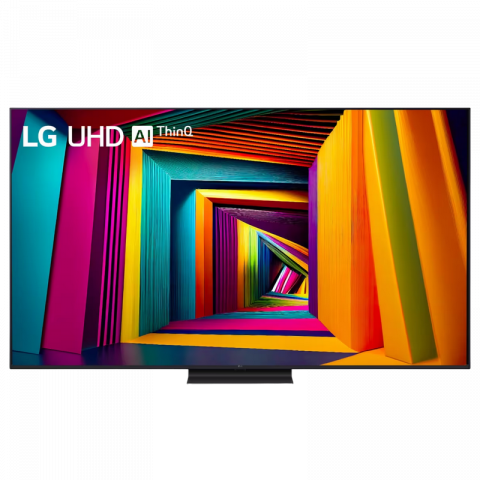 Televizoare - Televizor LG 65" LED SMART TV 65UT91006LA Real 4K 3840 x 2160 webOS Negru (65", ELED, Black, 4K UHD 3840x2160, SMART TV (WebOS 24), 4K Active HDR, HDR10, 3 HDMI, 2 USB, WiFi 802.11ac, DVB-T2/C/S2, OSD Language: ENG, RU, RO, Smart remote control MR24, Speakers 2x10W Dolby Digital, VESA 300x300, 24 kg)