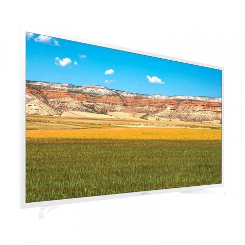 Tелевизор Samsung 32" LED SMART TV UE32T4510AUXUA 1366x768 HD Tizen OS Белый (32", White 1366x768 HD, PQI 400Hz, Smart TV, 2 HDMI, 1 USB, DVB-T/T2/C/S2, OSD Language: ENG, RO, RU Speakers 2x5W, 4.7Kg VESA 100x100 ) [2]