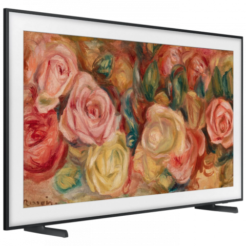 Televizor Samsung 55" LED SMART TV QE55LS03DAUXUA The Frame QLED 4K 3840x2160 Tizen OS Negru (55" Black, QLED Flat 3840x2160 4K UHD, SMART TV (Tizen OS), 4 HDMI, 2 USB, DVB-T/T2/C/S2, OSD Language: ENG, RO, RU Speakers 20W (10 W x 2), Slim fit wallmount, One connect box, Smart remote control, VESA 200x200,15.5Kg) [1]