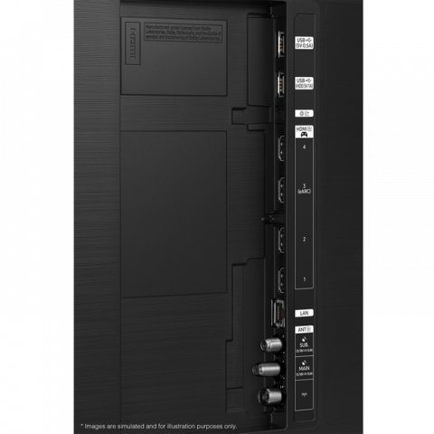 Televizor Samsung 55" LED SMART TV QE55QN85DBUXUA Mini LED 4K 3840x2160 Tizen OS Argintiu (55" Silver, MiniLED 3840x2160 4K UHD Premium, FreeSync Premium Pro 120 Hz, SMART TV (Tizen 8.0 OS), 4 HDMI, 2 USB, DVB-T/T2/C/S2, OSD Language: ENG, RO, RU Speakers 2.2.2CH 60W (2*10 W x 2)+Subwoofer 2x10W, Smart remote control, VESA 400x300, 17.1 Kg) [7]