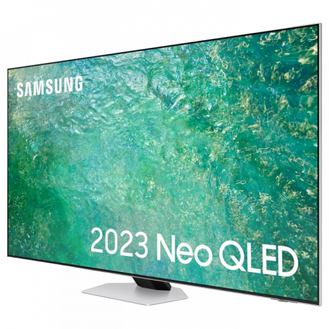 Televizor Samsung 55" LED SMART TV QE55QN85DBUXUA Mini LED 4K 3840x2160 Tizen OS Argintiu (55" Silver, MiniLED 3840x2160 4K UHD Premium, FreeSync Premium Pro 120 Hz, SMART TV (Tizen 8.0 OS), 4 HDMI, 2 USB, DVB-T/T2/C/S2, OSD Language: ENG, RO, RU Speakers 2.2.2CH 60W (2*10 W x 2)+Subwoofer 2x10W, Smart remote control, VESA 400x300, 17.1 Kg) [1]