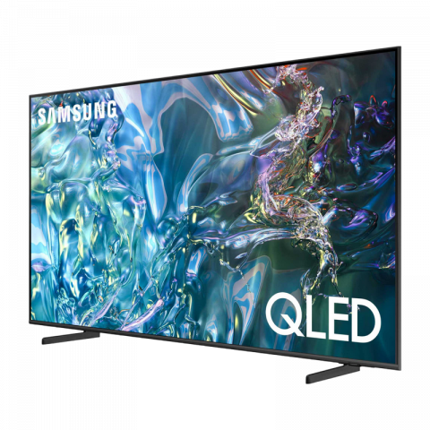 Televizor Samsung 65" LED SMART TV QE65Q60DAUXUA QLED 4K 3840x2160 Tizen OS Negru (65" VA, Black, QLED 3840x2160 4K, ELED, UHD, SMART TV (Tizen 8.0 OS), 3 HDMI, 2 USB, DVB-T/T2/C/S2, OSD Language: ENG, RO, RU Speakers 20W (10 W x 2), SolarCell remote control, VESA 400x300, 20.2Kg) [1]