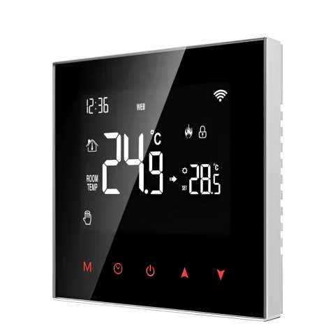 Casa si Gradina - Avatto Smart Thermostat Wi-Fi WT100 for Gas Boiler Water Heating