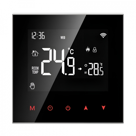 Умный термостат Avatto Smart Thermostat Wi-Fi WT100 для отопления воды котлом на газе [1]