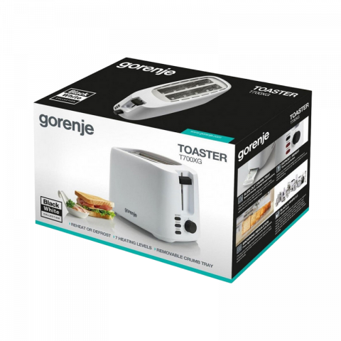Toster Gorenje T700XG, 850W, Inox [3]