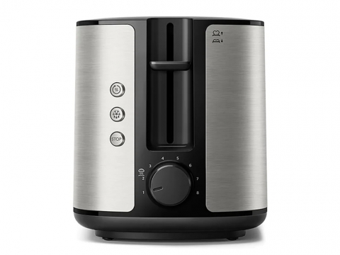 Тостер Philips HD2650/90, 950Вт, Черный, Высокий подъем [6]