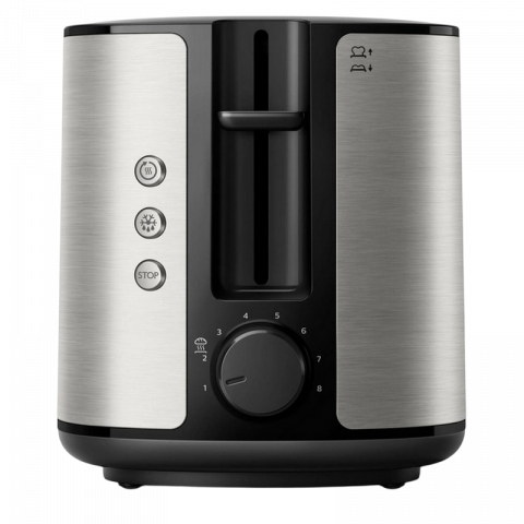 Тостер Philips HD2650/90, 950Вт, Черный, Высокий подъем [1]