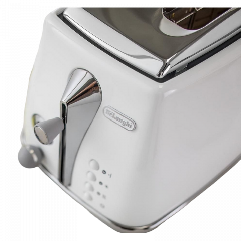 Ретро тостер DeLonghi CTOC 2103 W, 900Вт, Белый [6]